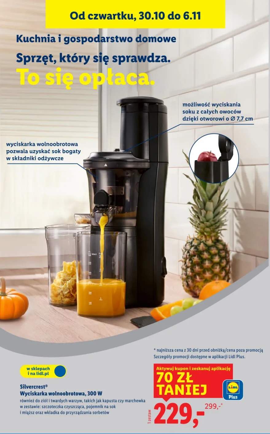 Wyciskarka wolnoobrotowa