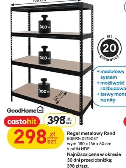 regał metalowy