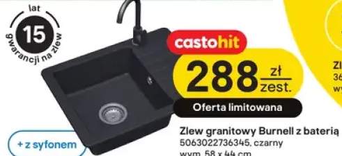 zlew granitowy