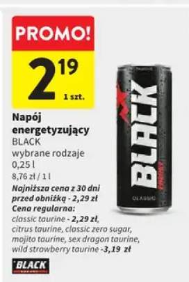 napój energetyczny