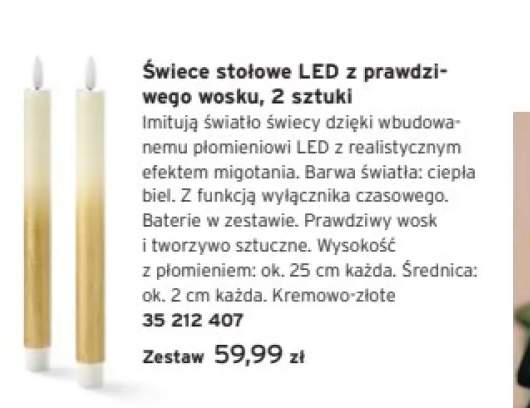 świeca led
