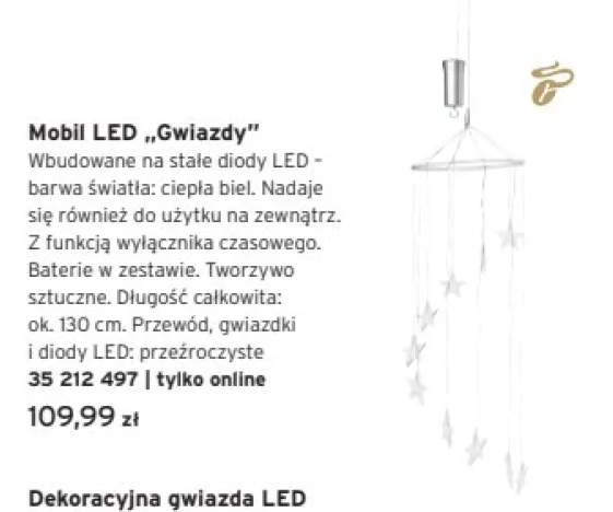 dekoracja led