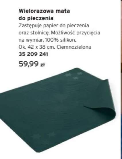 mata do pieczenia silikonowa