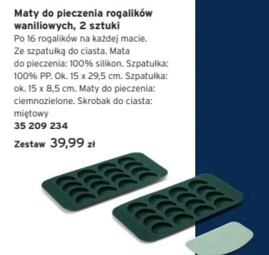 mata do pieczenia silikonowa