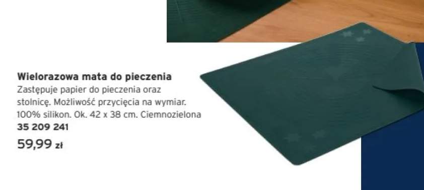 mata do pieczenia silikonowa