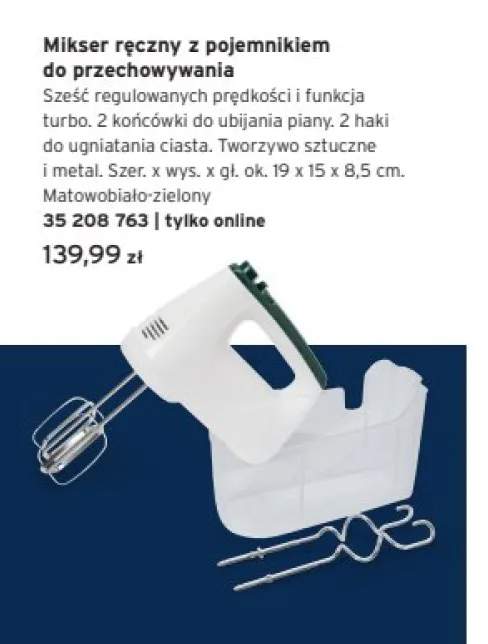 mikser ręczny