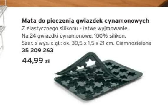 mata do pieczenia silikonowa