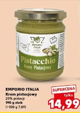 krem pistacjowy