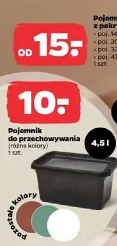 pojemniki do przechowywania