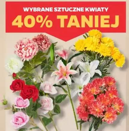 sztuczny kwiat