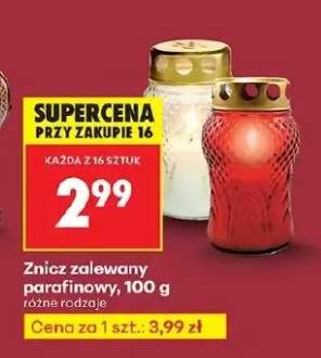 znicz zalewany