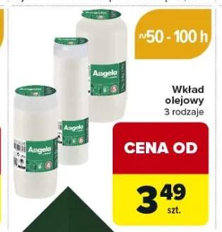 wkład olejowy do znicza