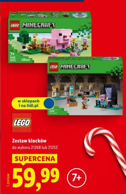 klocki Lego Minecraft