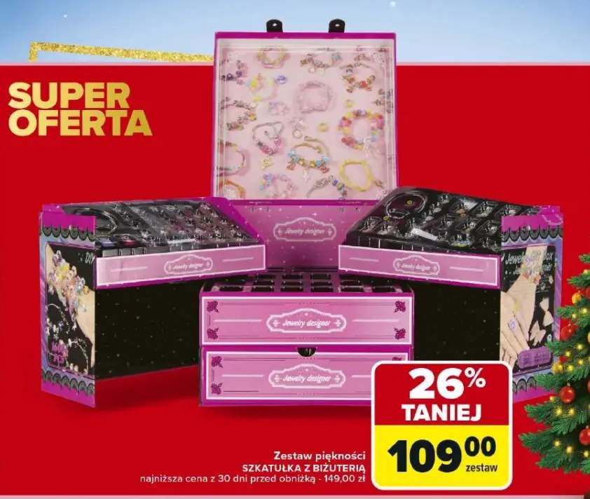 kuferek na biżuterię