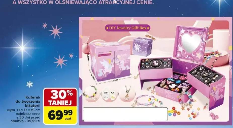 kuferek na biżuterię