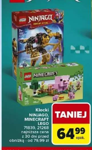 klocki Lego Minecraft