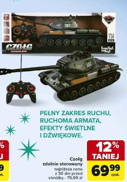 czołg zdalnie sterowany