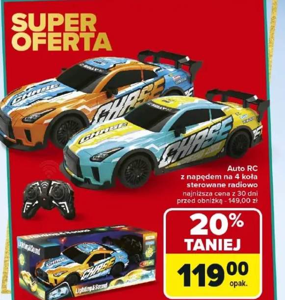 samochód zdalnie sterowany