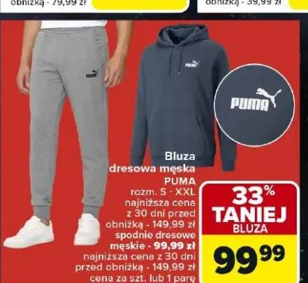 bluza dresowa męska
