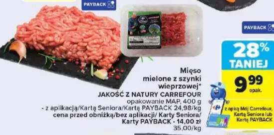 mięso mielone z szynki