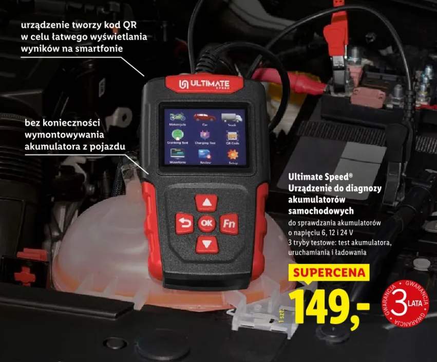 urządzenie diagnostyczne samochodu