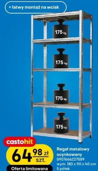 regał metalowy