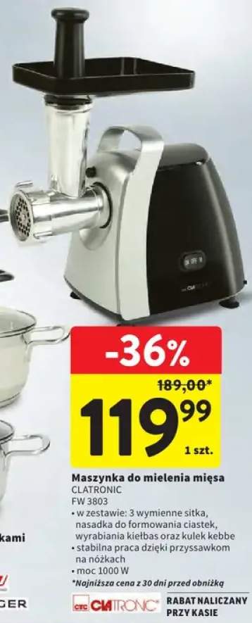 maszynka do mielenia mięsa