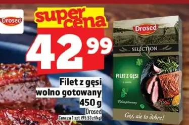 pierś z gęsi wolno gotowana