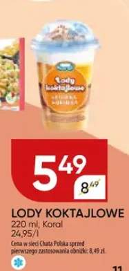 lody koktajlowe
