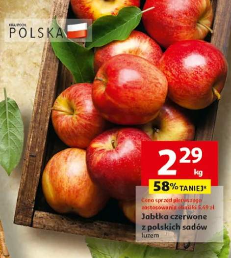 jabłka czerwone
