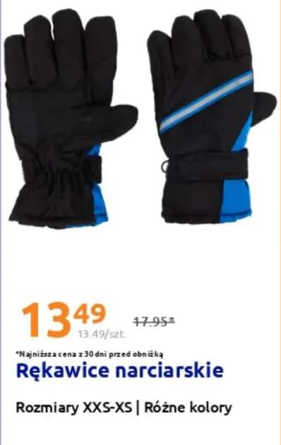 rękawiczki narciarskie