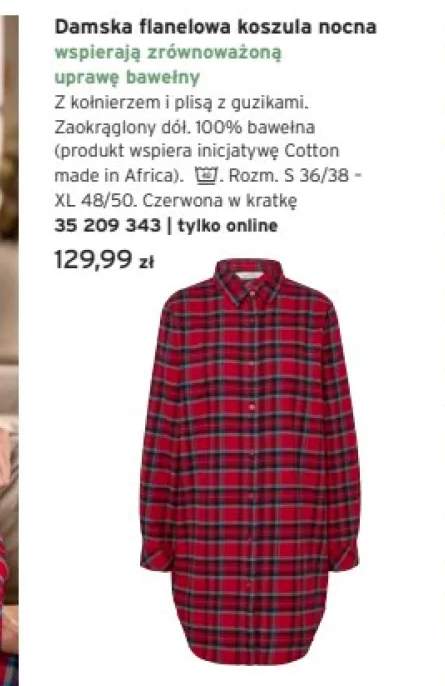 koszula nocna damska