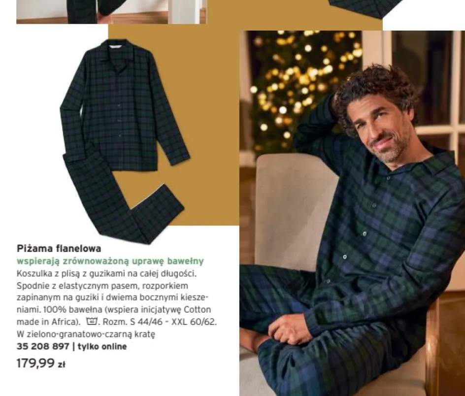 piżama męska