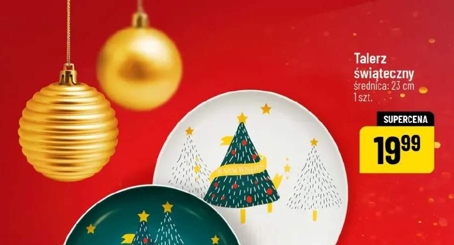 talerz świąteczny