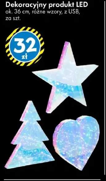 dekoracja led