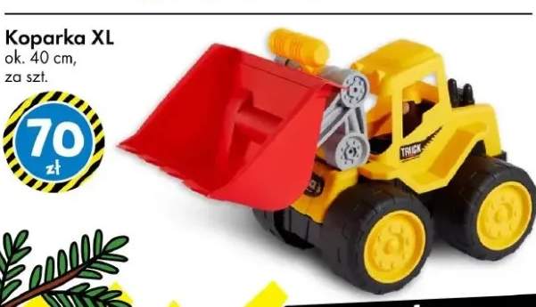 samochód koparka