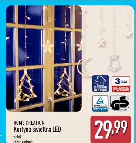 kurtyna led