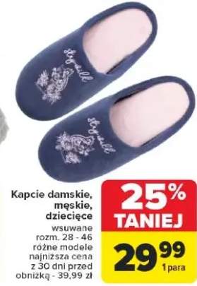 kapcie dziecięce