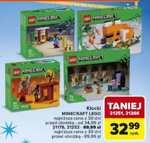klocki Lego Minecraft