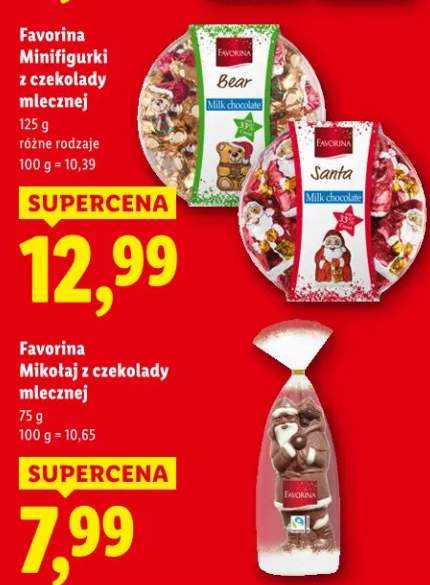 mikołaj z czekolady