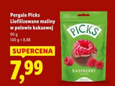 maliny liofilizowane