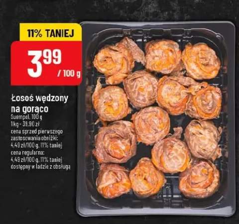 łosoś wędzony na gorąco