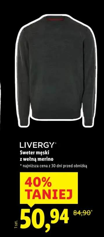 sweter męski