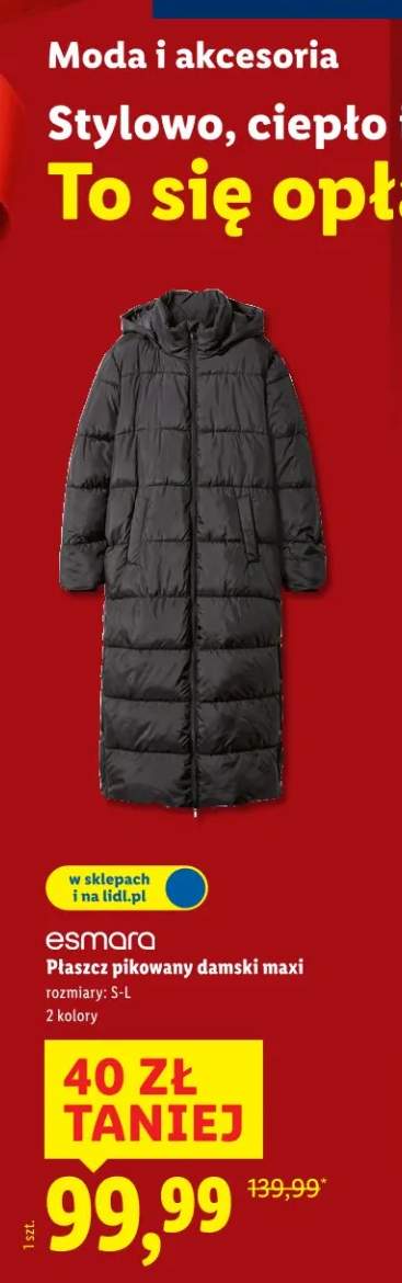 płaszcz pikowany damski