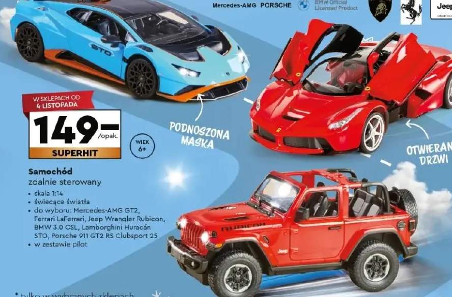 samochód zdalnie sterowany