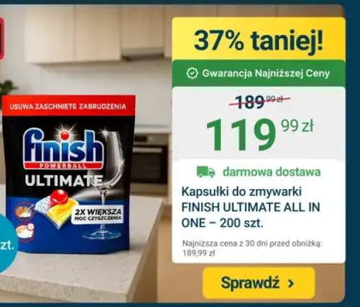 kapsułki do zmywarki