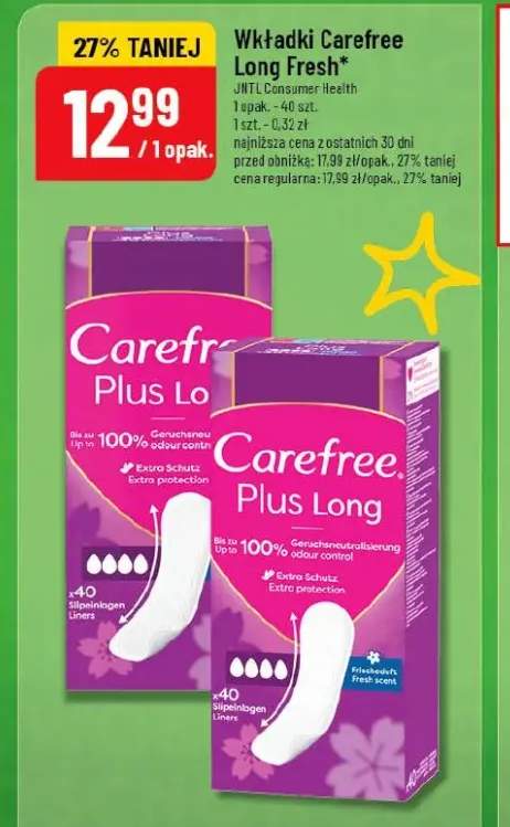 wkładki higieniczne