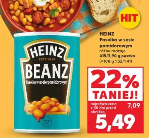 fasolka w sosie pomidorowym