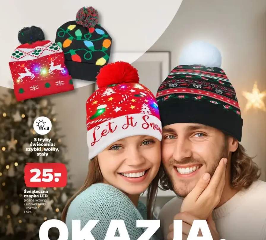 czapka świąteczna
