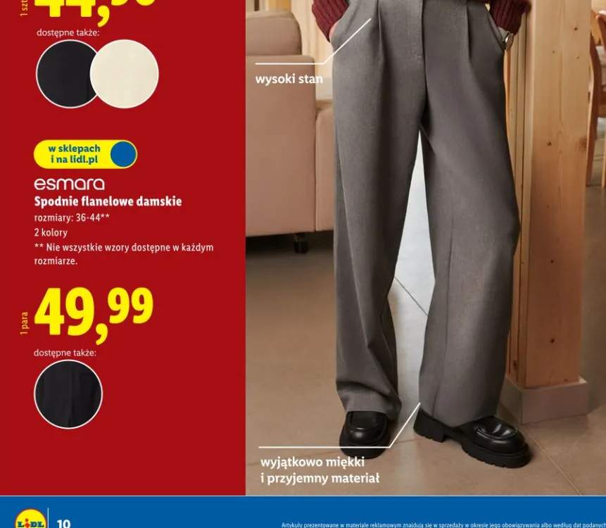 spodnie damskie